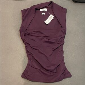 Aritzia Deep Purple Tank Top